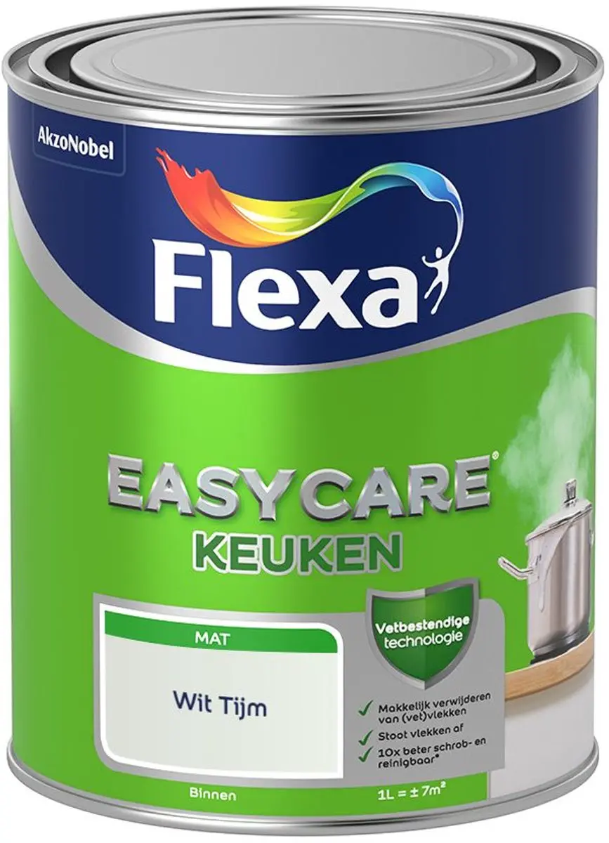 Flexa Easycare Keukenverf Wit Tijm - 1L