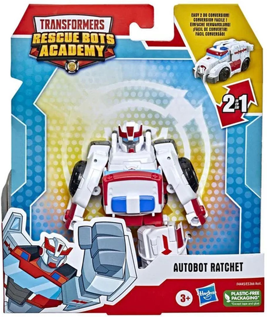 Hasbro Transformers Rescue Bots Academy Ratchet - Actiefiguur voor kinderen vanaf 3 jaar