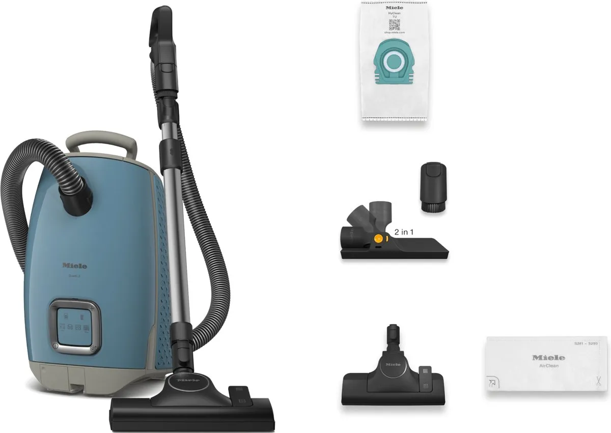 Miele Guard L1 12558870 Cilinderstofzuiger - 890W - 3,5L - Blauw