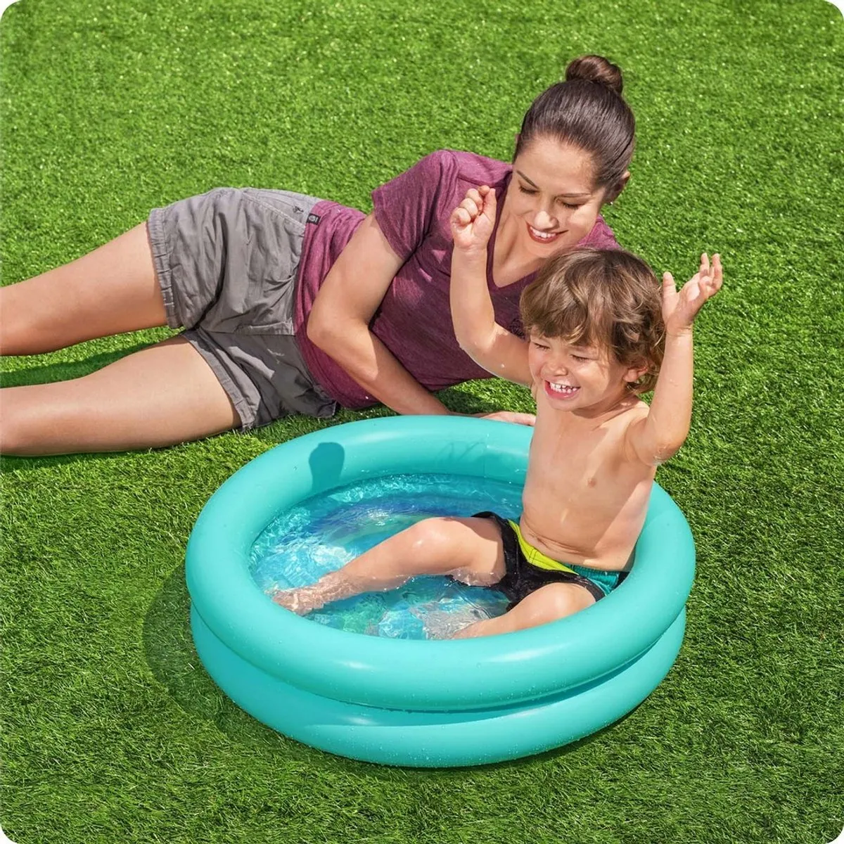 Bestway 51061 Opblaasbaar Babyzwembadje - 61x15cm Turquoise