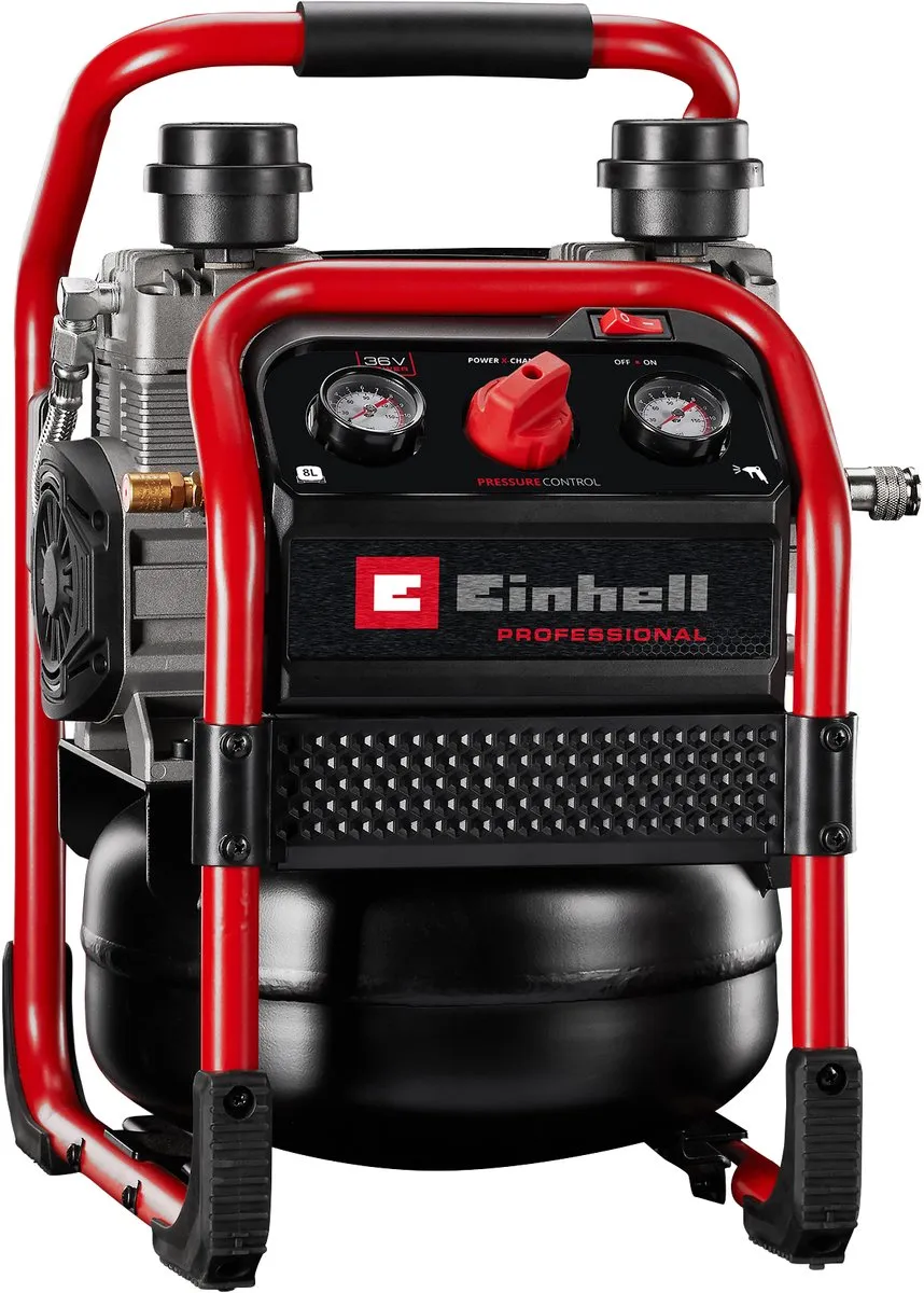 Einhell Accu Compressor SILENZZO 36/210 Solo 4020380 - 8 bar - 8L - 210l/min