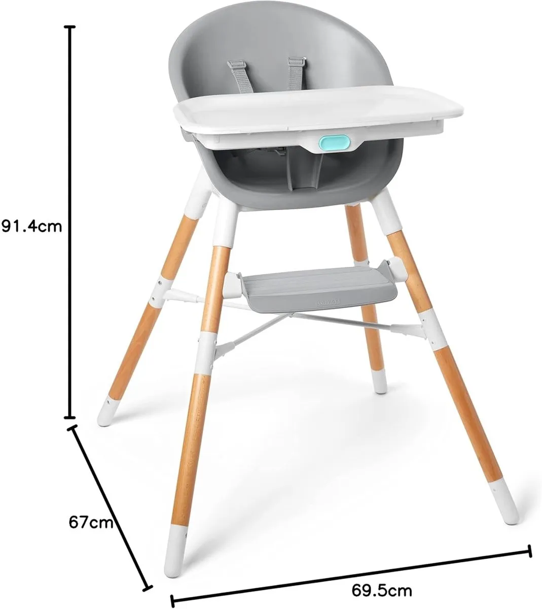 Skip Hop 4-in-1 Multi-Stage Kinderstoel - Modern Design - Veelkleurig