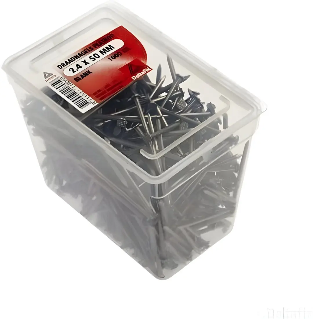 Deltafix Draadnagel Platkop 2.4x50mm 1kg