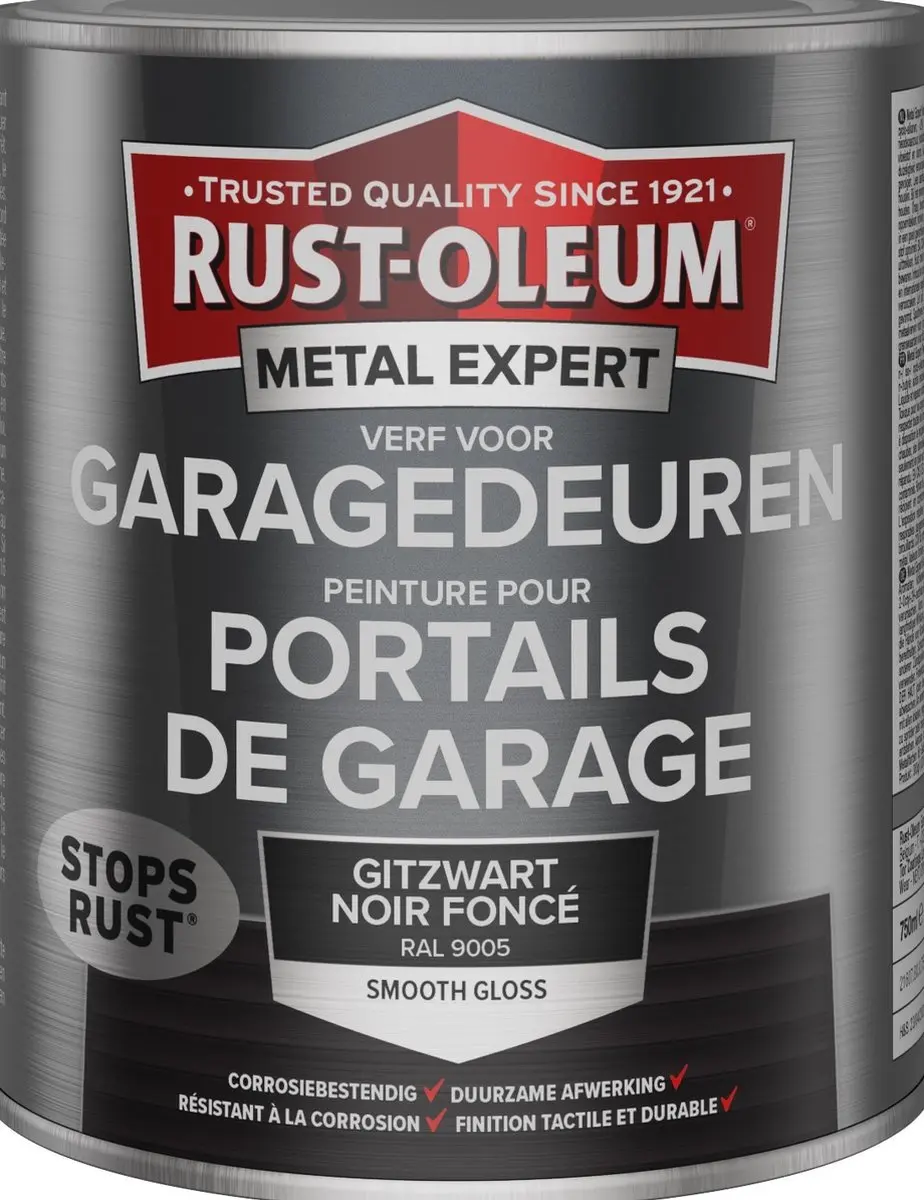 Rust-Oleum Metal Expert Garagedeurverf Wit 750ml