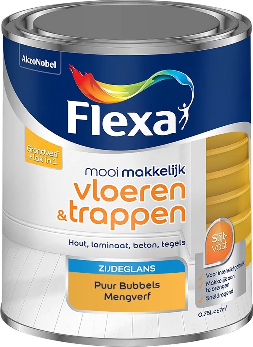 Flexa Mengverf Puur Bubbels 750ml - Zijdeglans