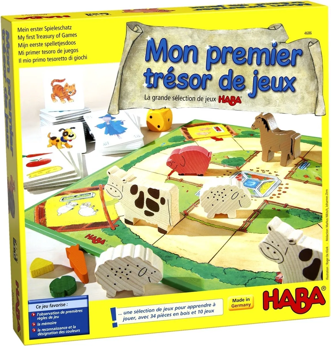 Haba Mon Premier Trésor de Jeux Spelbox