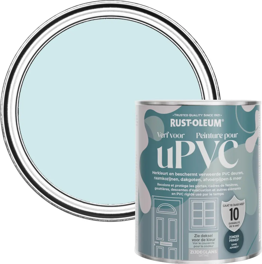 Rust-Oleum Blauw Zijdeglans Verf PVC