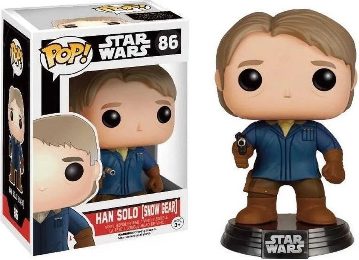 Star Wars Funko Pop! Han Solo Snow Gear Verzamelfiguur - Multi Colors