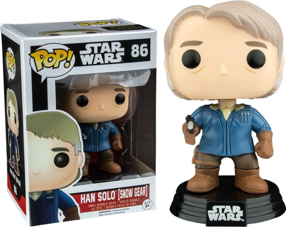 Star Wars Funko Pop! Han Solo Snow Gear Verzamelfiguur - Multi Colors