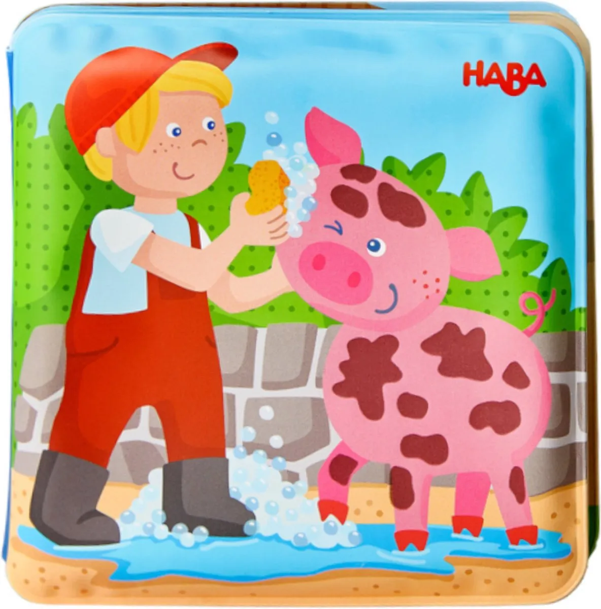 Haba Badboekje Wasdag bij Varkentje & Koe 401016 - Multikleur - afbeelding 6 van 6