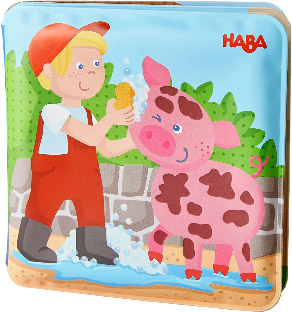 Haba Badboekje Wasdag bij Varkentje & Koe 401016 - Multikleur