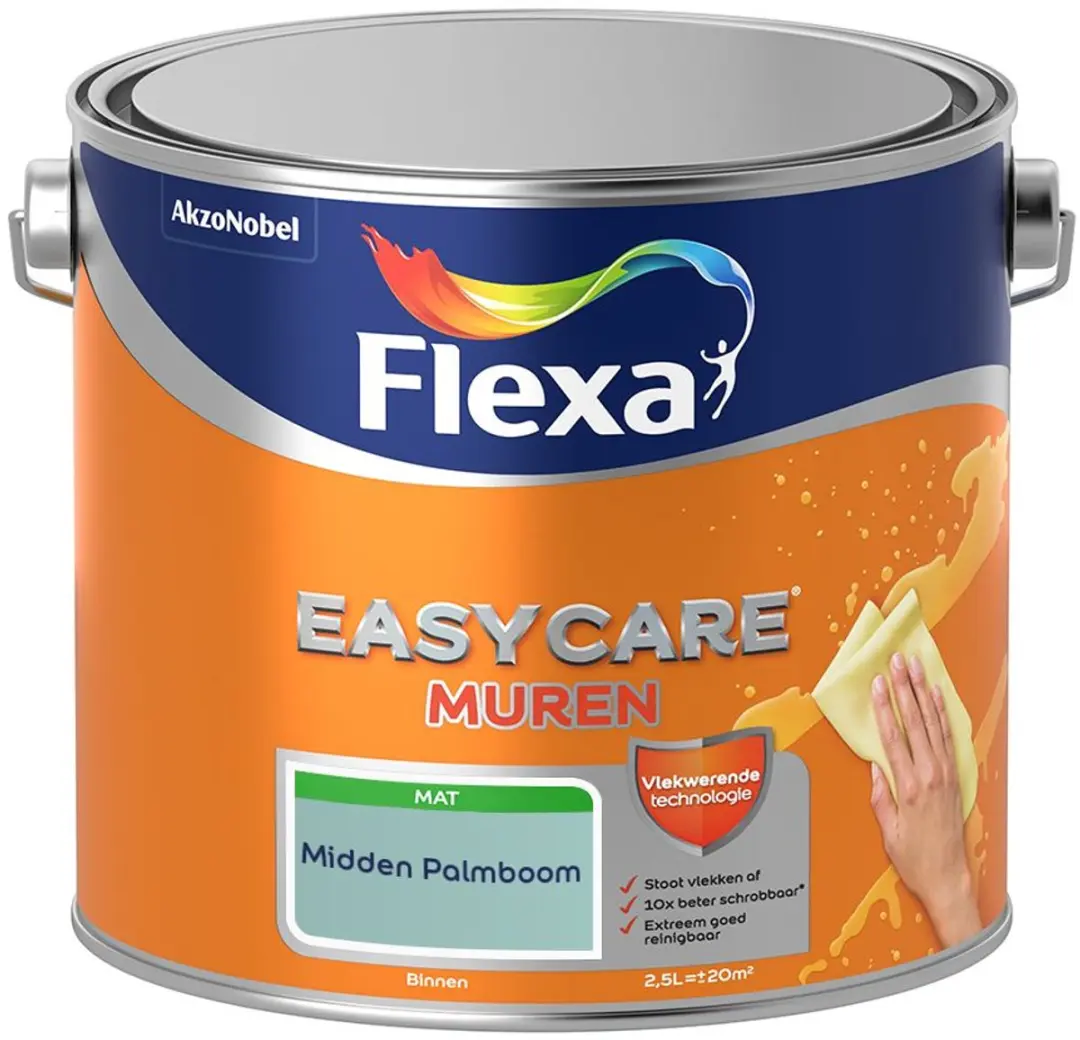 Flexa Easycare Muren Midden Palmboom Mengverf 2,5L