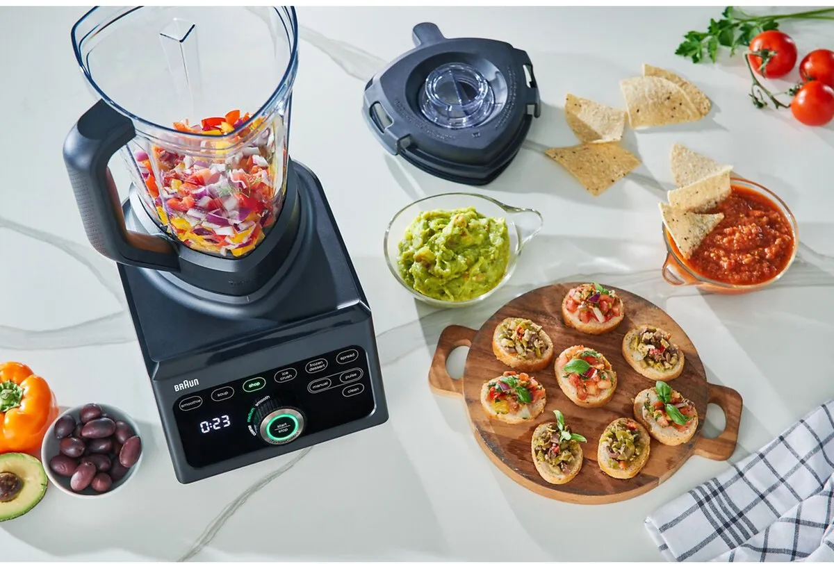 Braun PowerBlend 9 JB9040BK Blender - 1600W - Zwart
