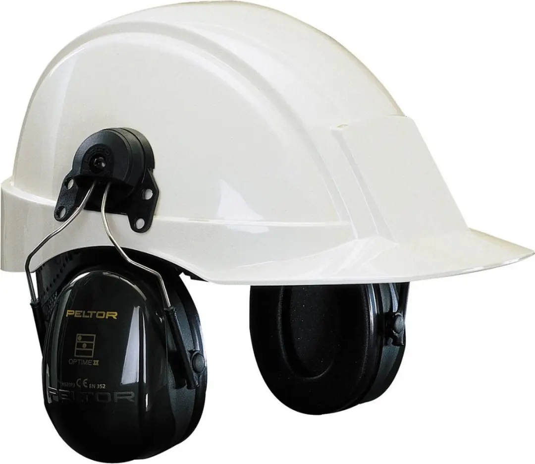 3M Peltor Optime II H520P3E Gehoorkap - Groen