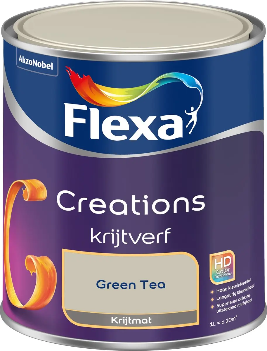 Flexa Creations Muurverf Green Tea 1L