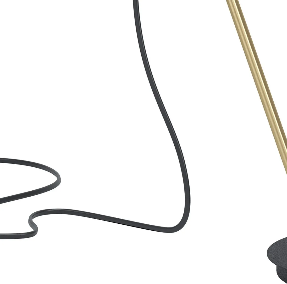 Eglo Amezaga Tafellamp E27 - 57,5 cm - Zwart/Goud
