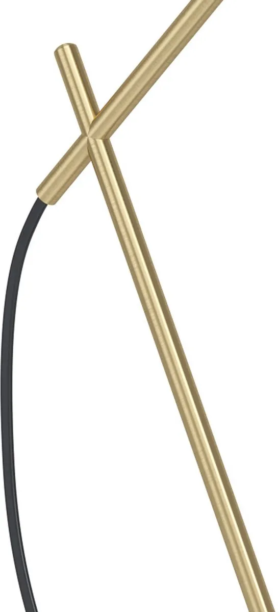 Eglo Amezaga Tafellamp E27 - 57,5 cm - Zwart/Goud