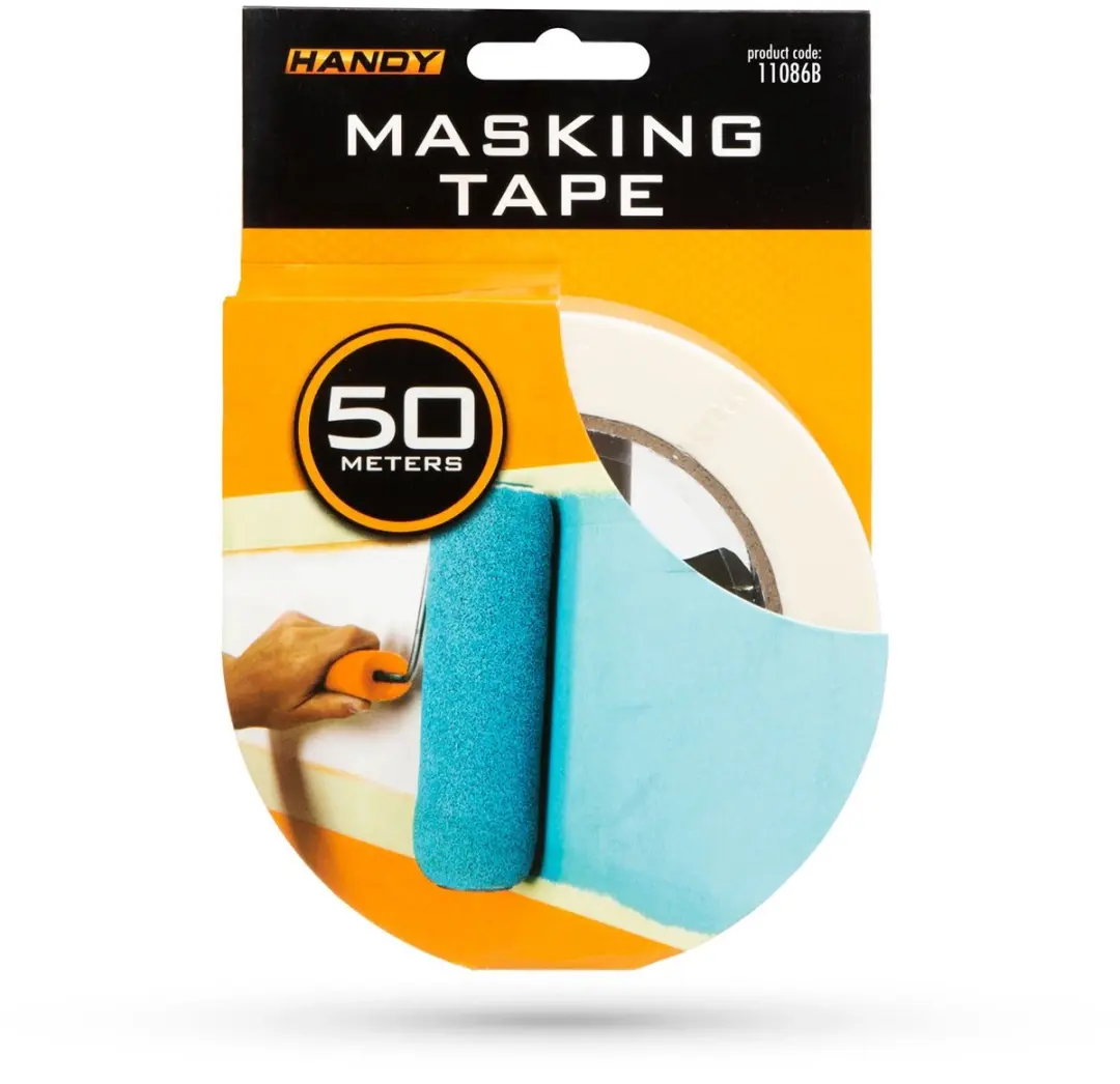 Handy Afplaktape Wit 36mm x 50m