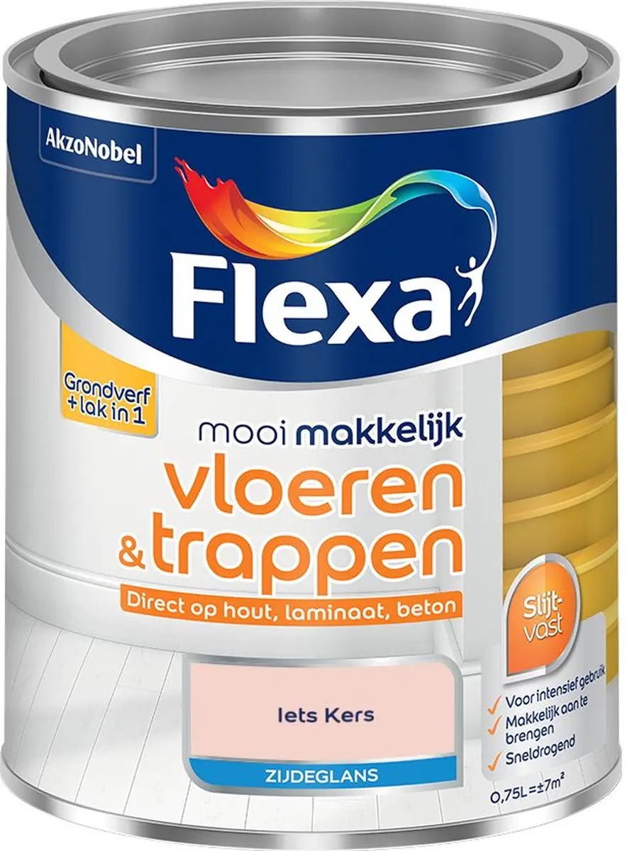 Flexa Mengverf Iets Kers 750ml - o.a. Hout/Steen