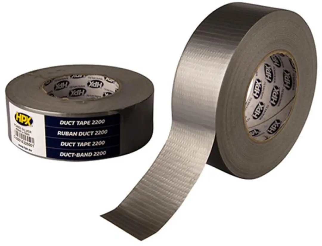 HPX Duct Tape 2200 - Zilver 48mm x 50m