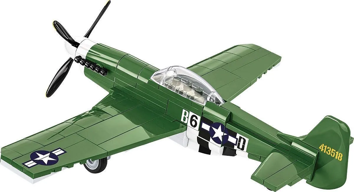 Cobi P-51D Mustang 152 Stukken - Meerkleurig