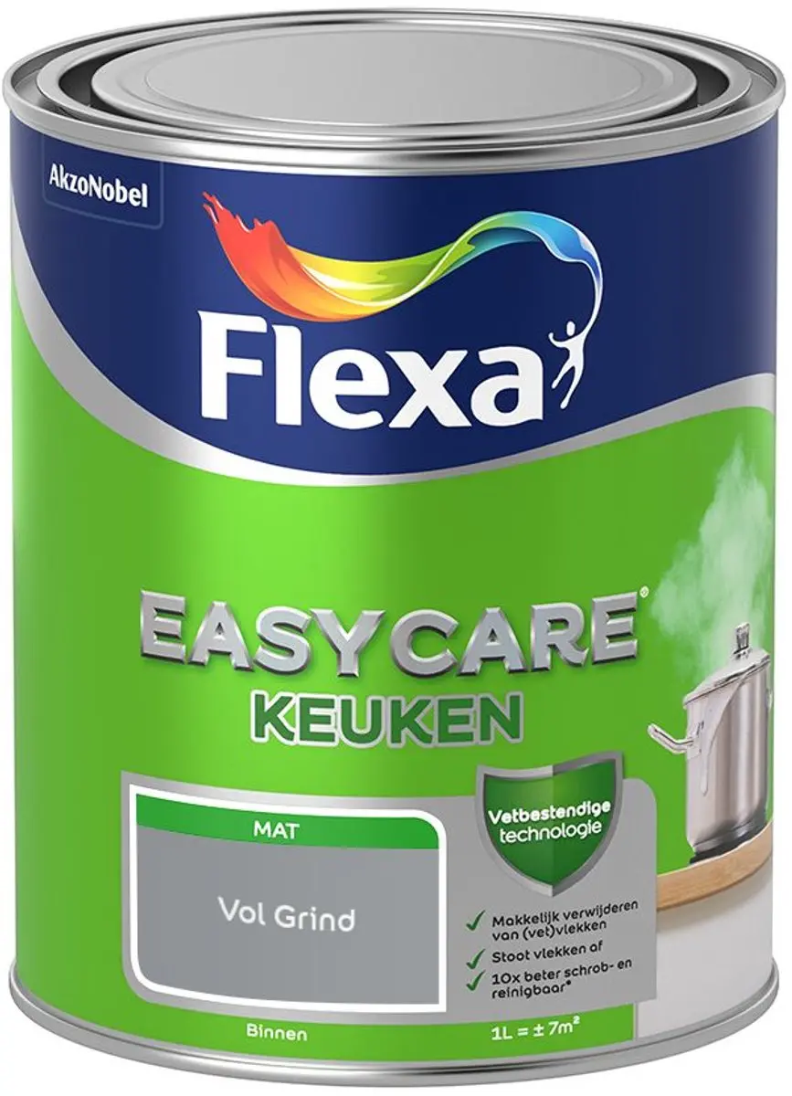 Flexa Easycare Keuken Vol Grind Mengverf 1L