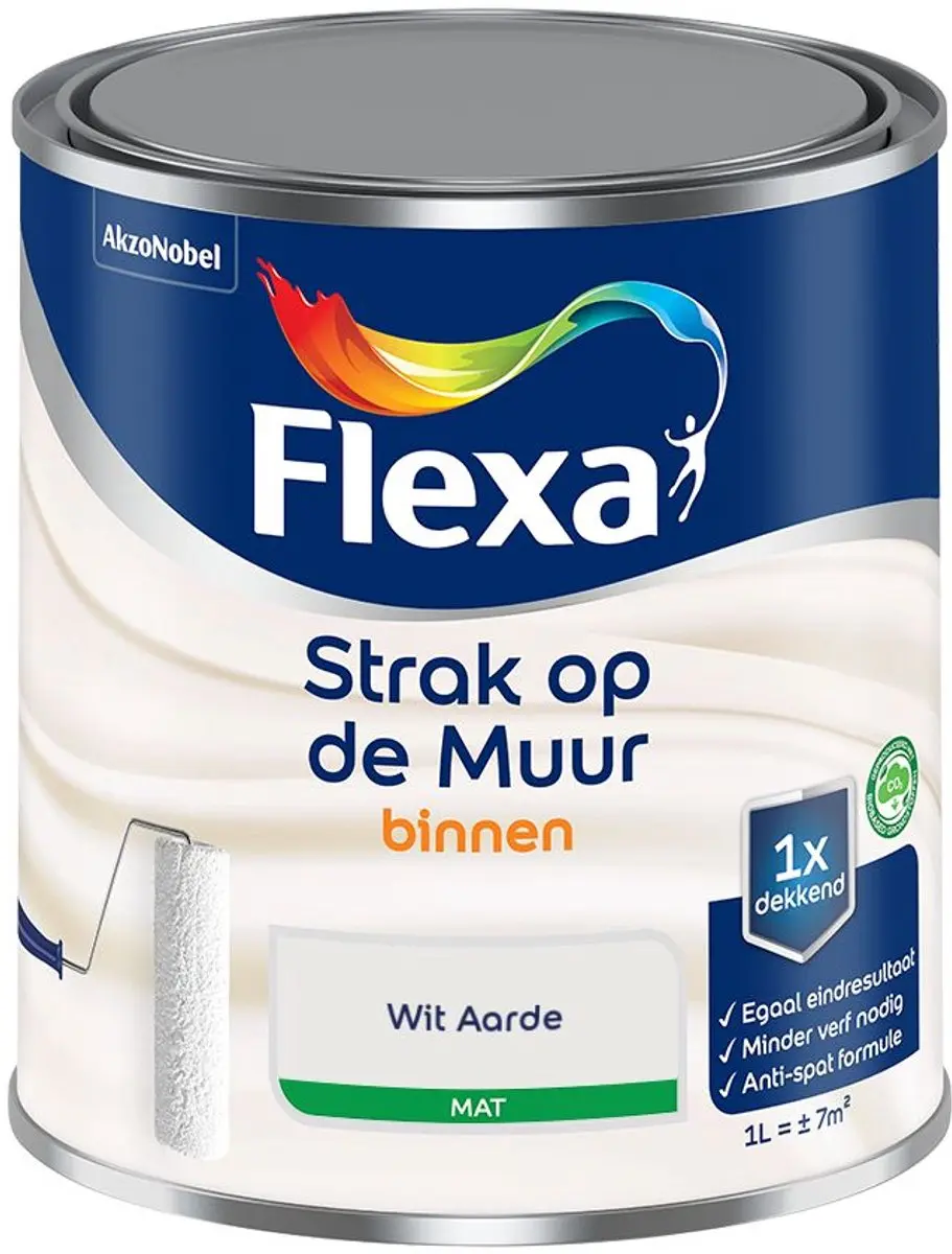 Flexa Strak Op De Muur Binnen Mat Mengverf 1L