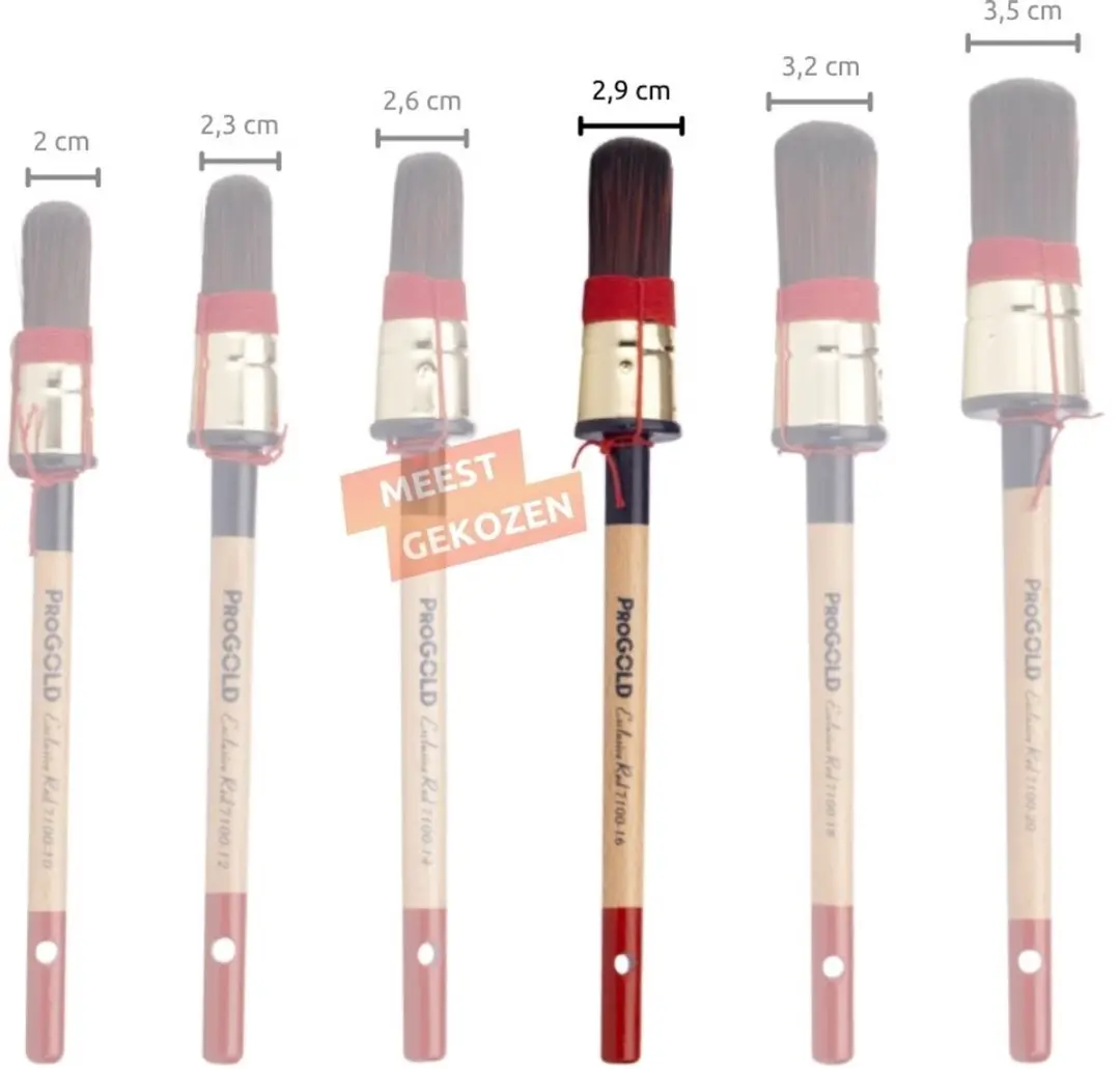 ProGold 7100-16 P.P. Kwast Exclusive Rood