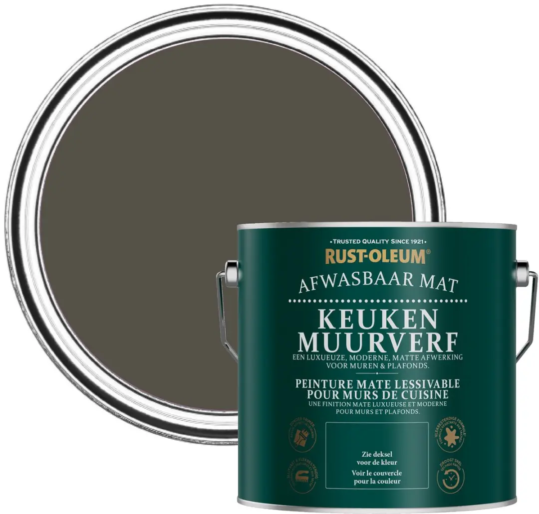 Rust-Oleum Rotsvast Keuken Muur- en Plafondverf 2,5L