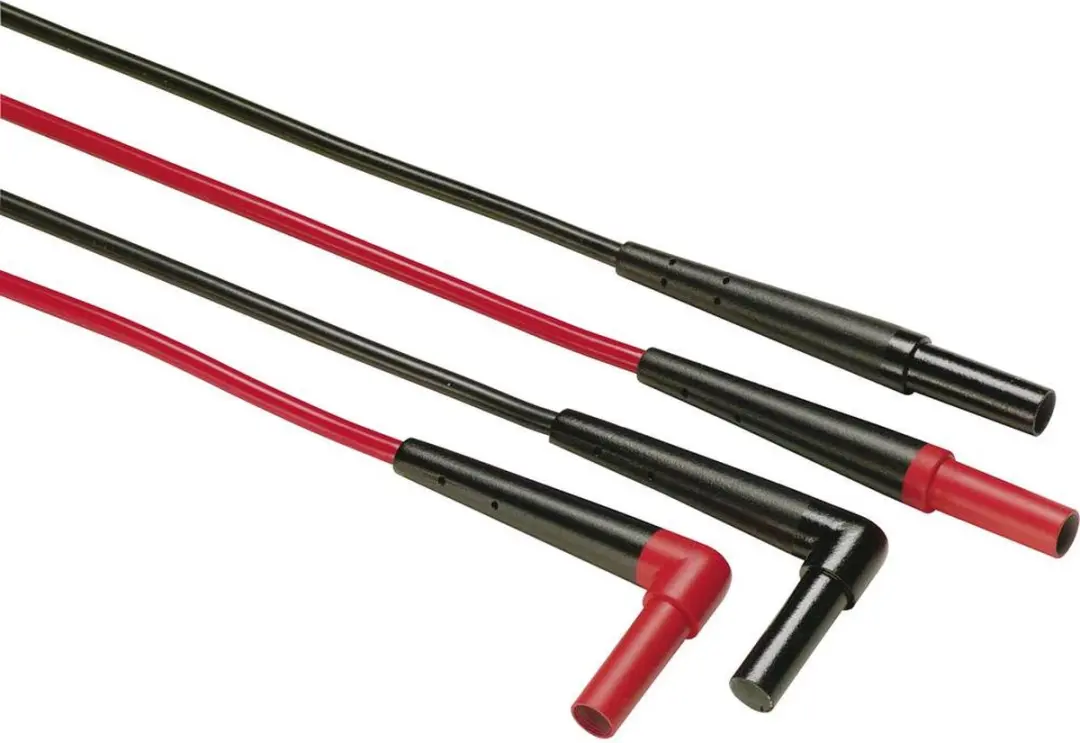 Fluke TL224 Veiligheidsmeetsnoerenset 1.50m - Zwart/Rood