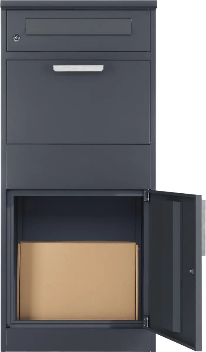 TuinChamp Pakketbox Brievenbus RAL 7016 - afbeelding 6 van 6