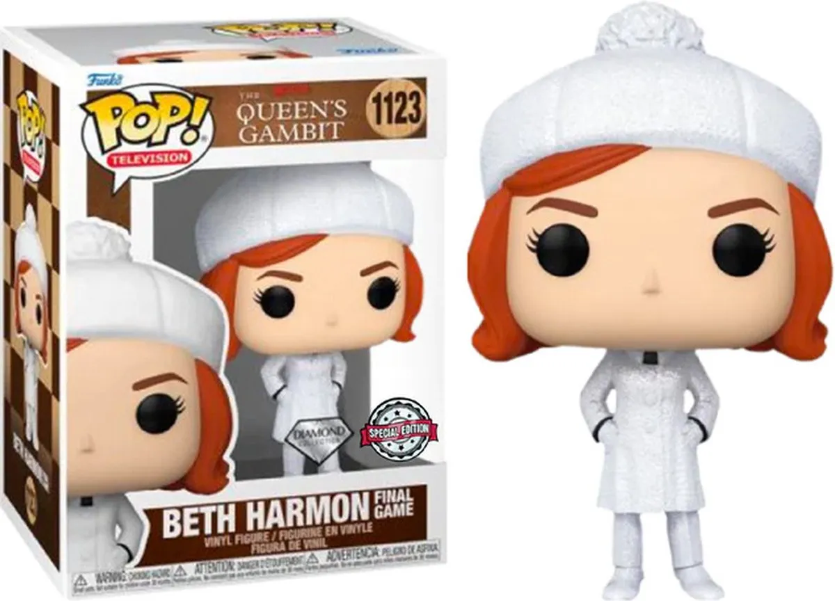 Funko Pop! TV The Queen's Gambit Beth Harmon Diamond Glitter Exclusief 1123