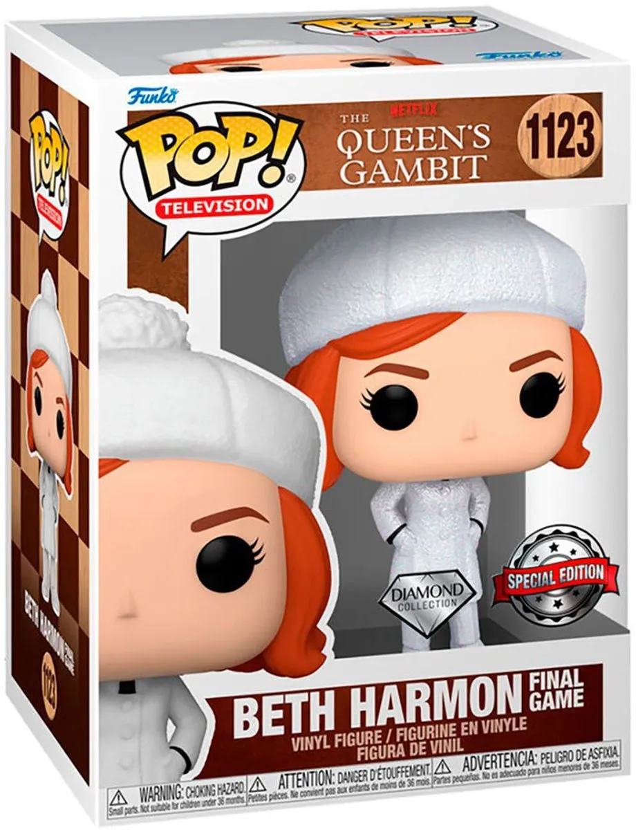 Funko Pop! TV The Queen's Gambit Beth Harmon Diamond Glitter Exclusief 1123