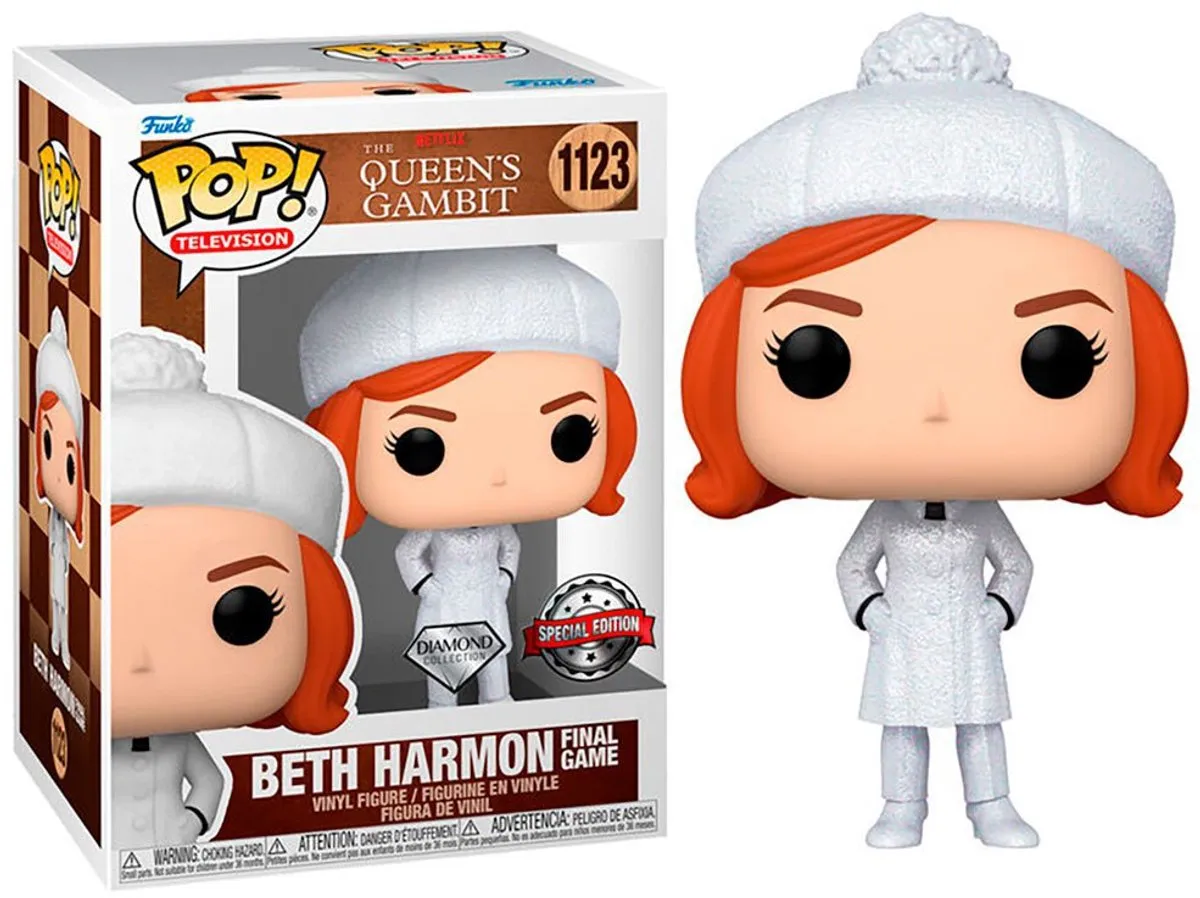 Funko Pop! TV The Queen's Gambit Beth Harmon Diamond Glitter Exclusief 1123