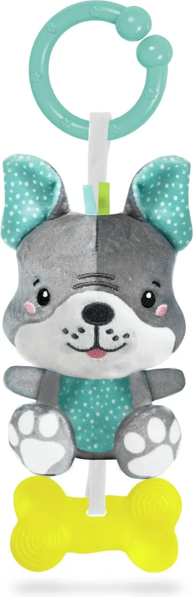 Clementoni Rammelaar Hond Junior 25cm Pluche