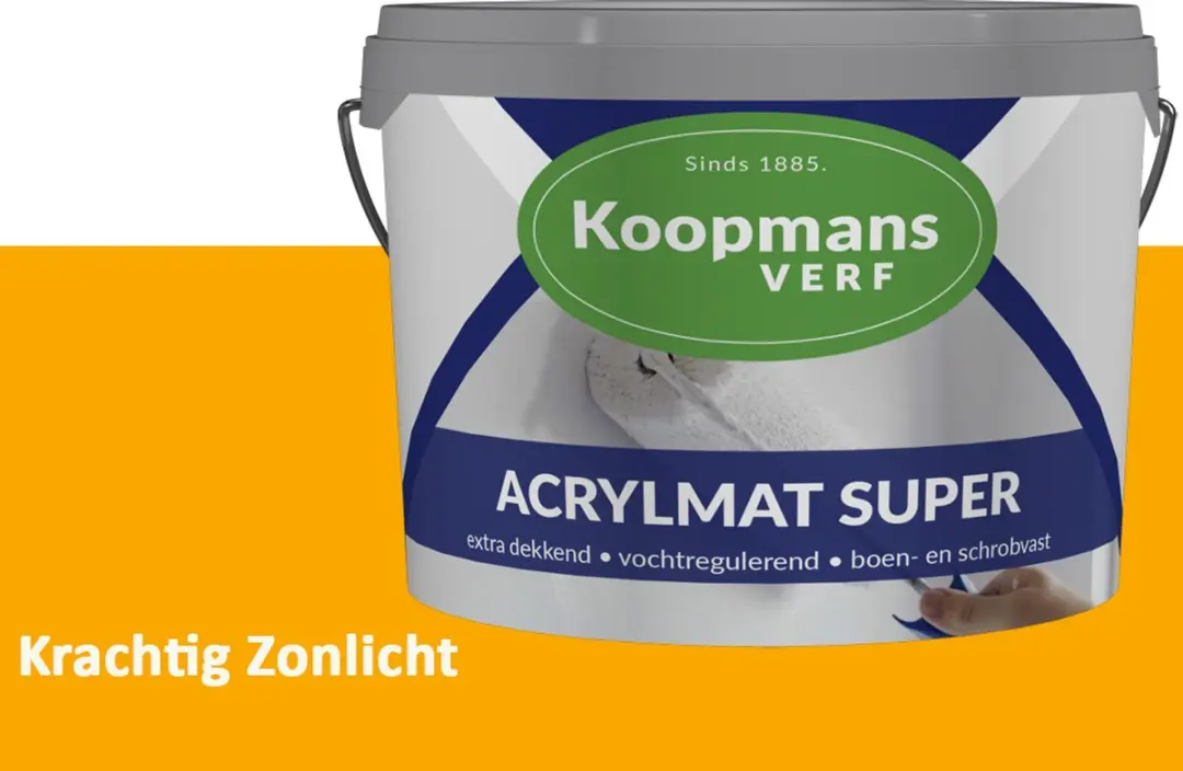 Koopmans Acrylmat Super Matte Muurverf 1L
