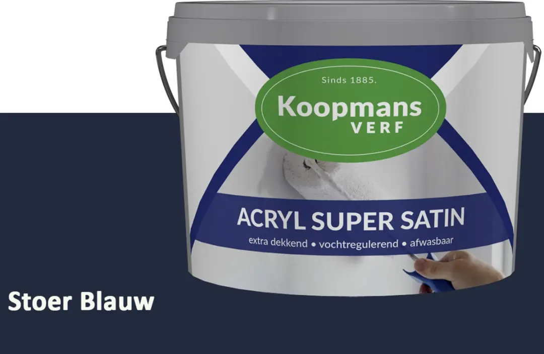 Koopmans Acryl Super Satin Zijdeglans Muurverf 5L