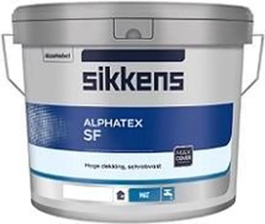 Sikkens Alphatex SF Mat RAL 7021 Zwartgrijs 1L