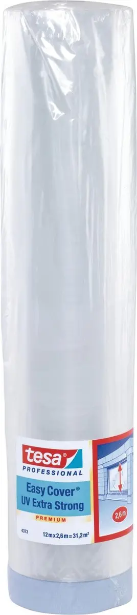 Tesa Easy Cover Folie UV Extra Strong 12m x 2,60m