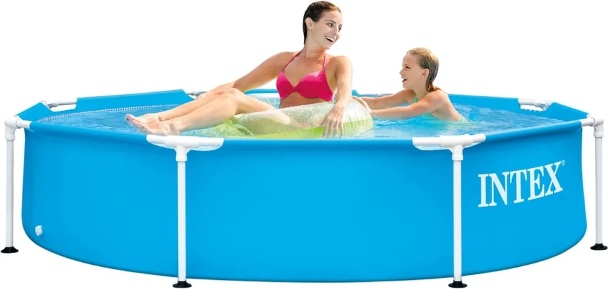 Intex Metal Frame Zwembad 244x51cm - 1828L - Blauw - 28205NP