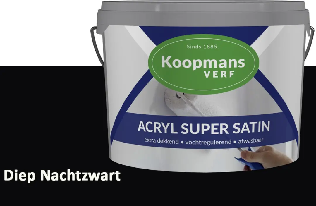 Koopmans Acryl Super Satin Zijdeglans Muurverf 10L