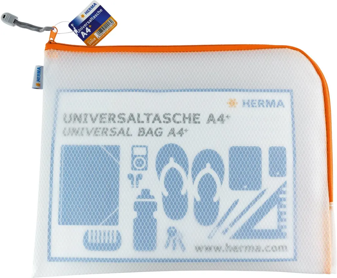 Herma Ritstas A4-formaat - 1 Stuk - Oranje/Transparant - afbeelding 6 van 6