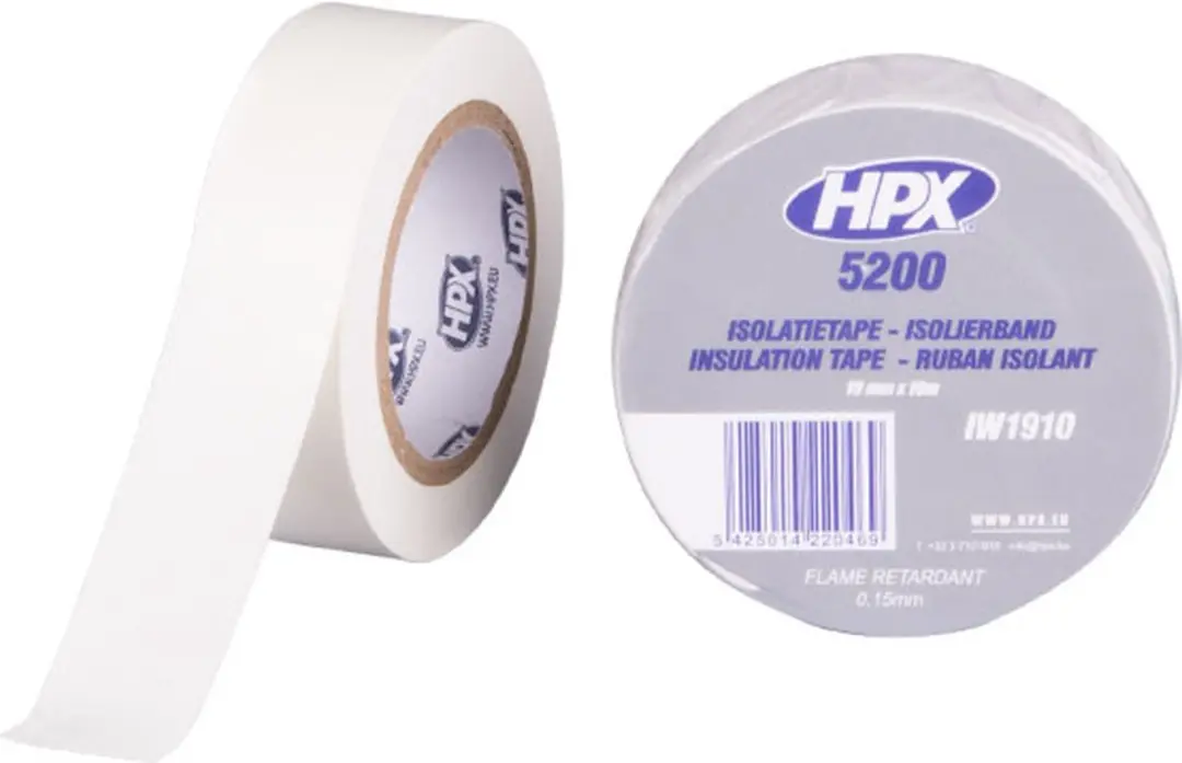 HPX PVC Isolatietape 19mm x 10m