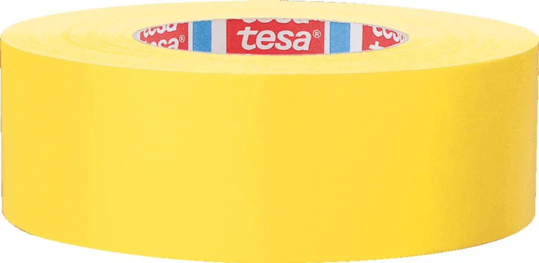 Tesa 4651 Textieltape 50m - 50mm Geel