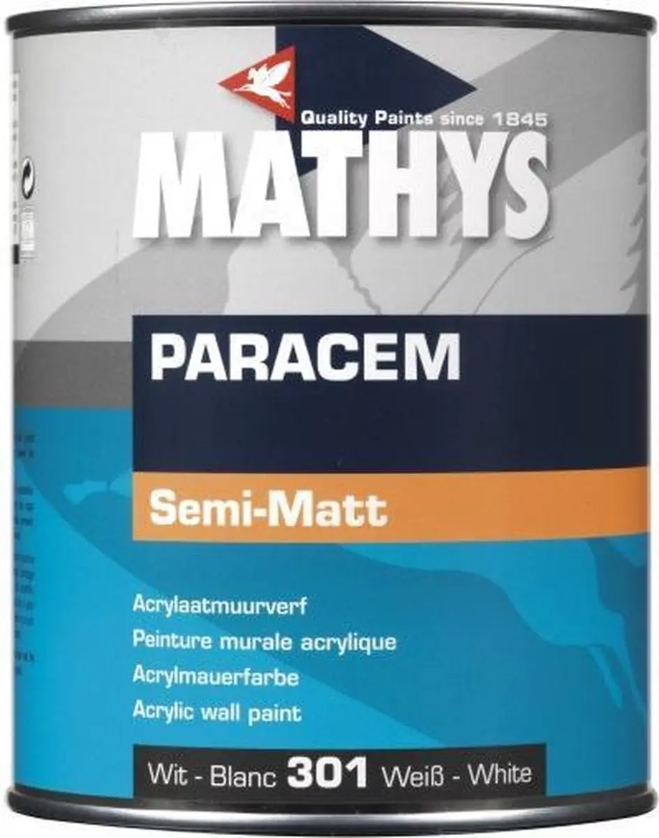 Mathys Paracem Semi-Matt Wit