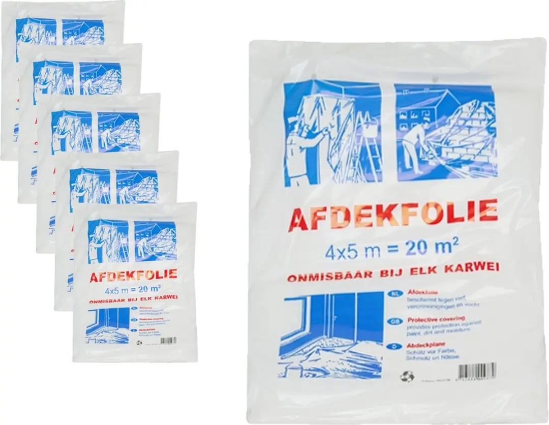 VEBA Afdekfolie 4x5m