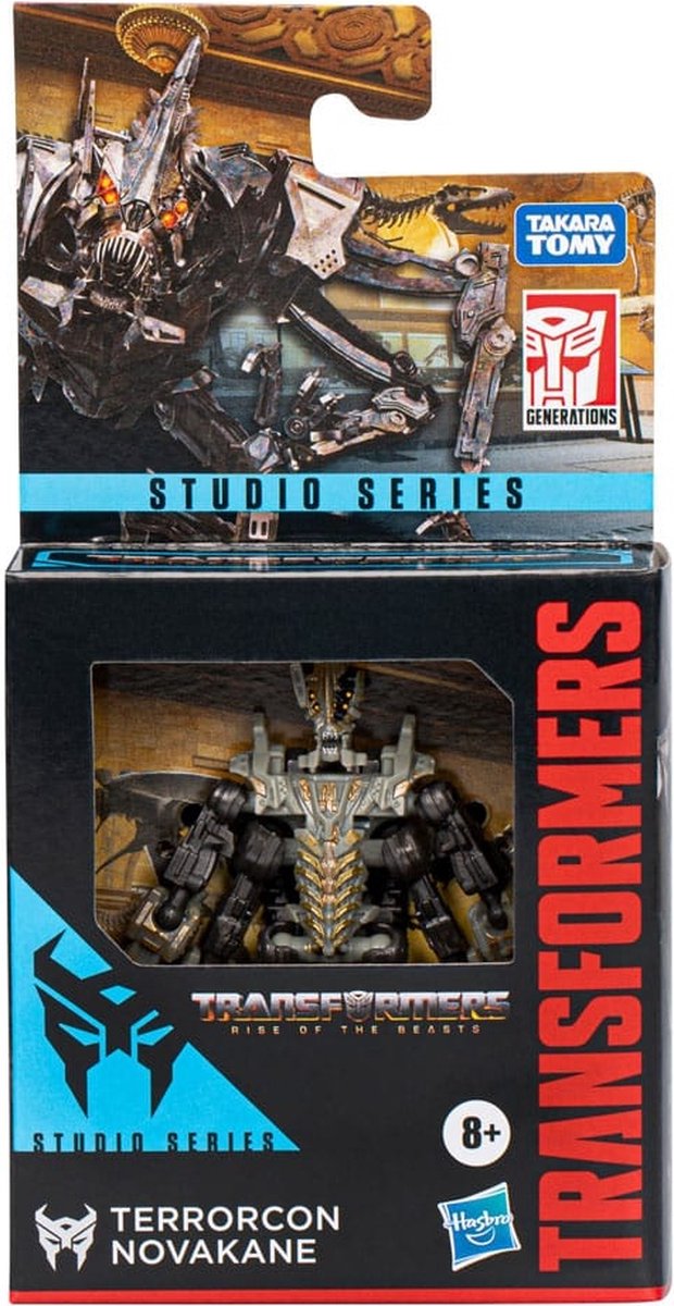 Hasbro Transformers - Rise Of The Beasts Generations Studio Series Core Class Terrorcon Novakane 9 cm Actiefiguur - Multicolours
