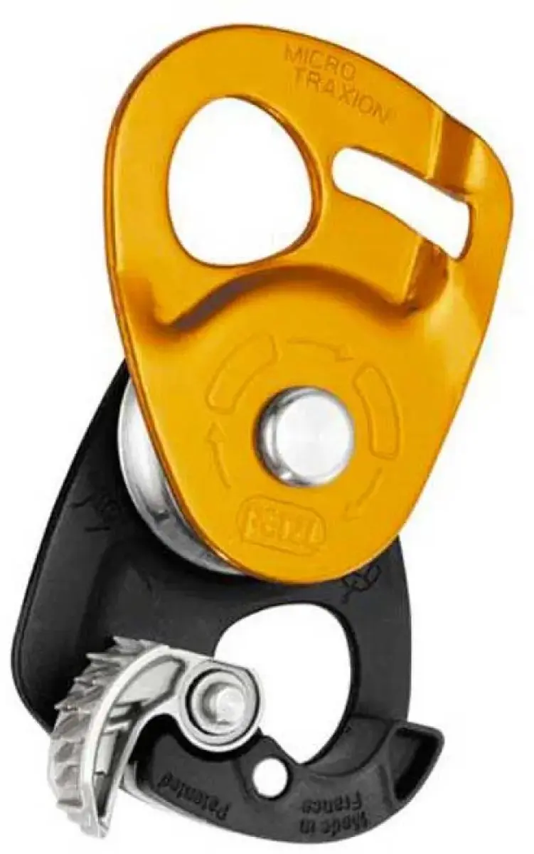 Petzl Looping Katrol - Geel/Oranje
