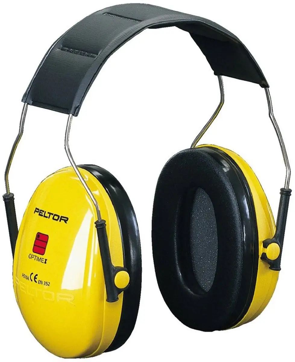 3M Peltor Optime I H510A Gehoorkap - Geel