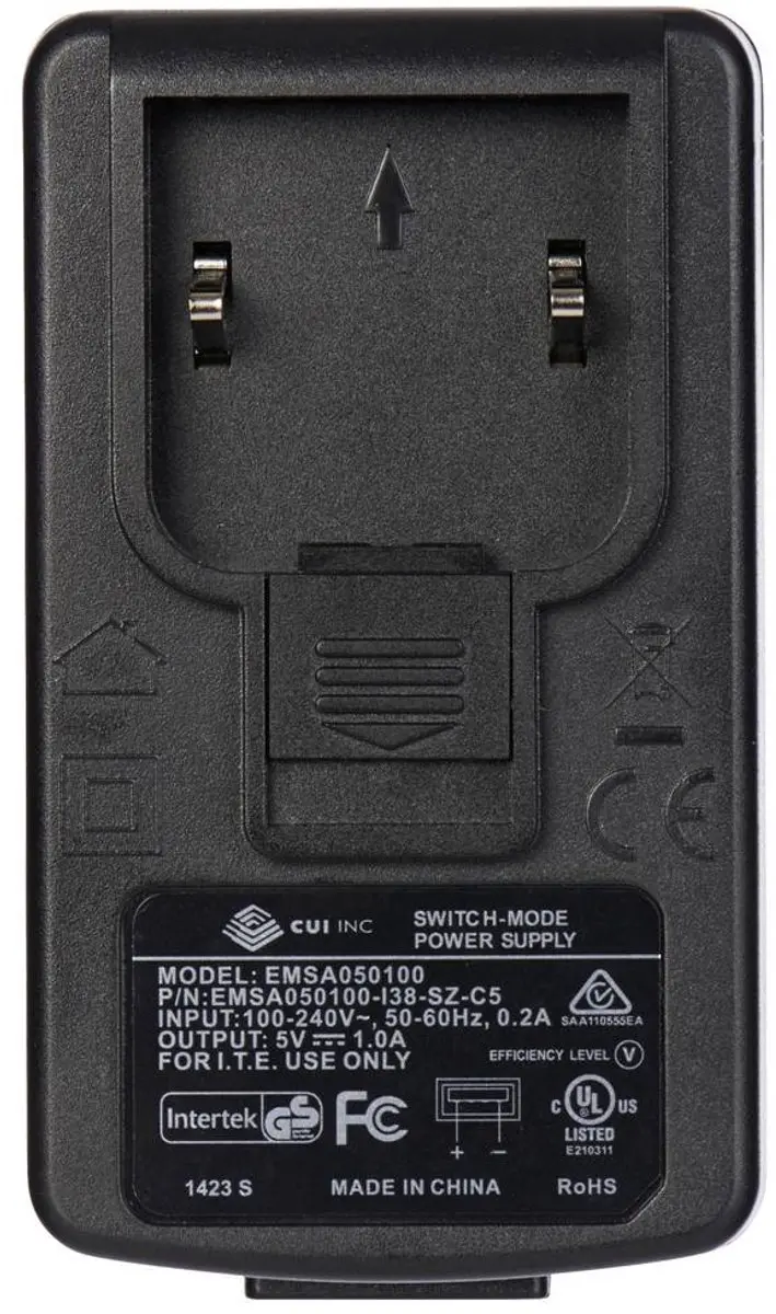 3M Peltor FR08 Netvoeding Lader USB - ACK053 - Zwart